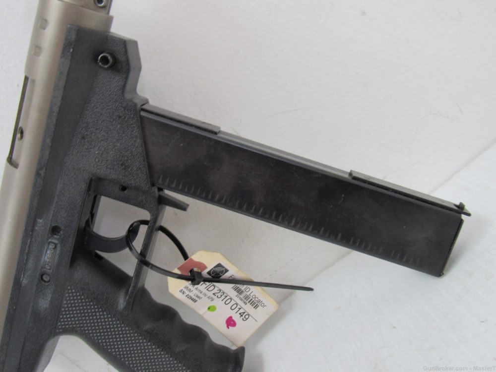  Nickel AA Arms Inc AP9 Pistol 9mm w/3”Brl $.01 Start No Reserve-img-6