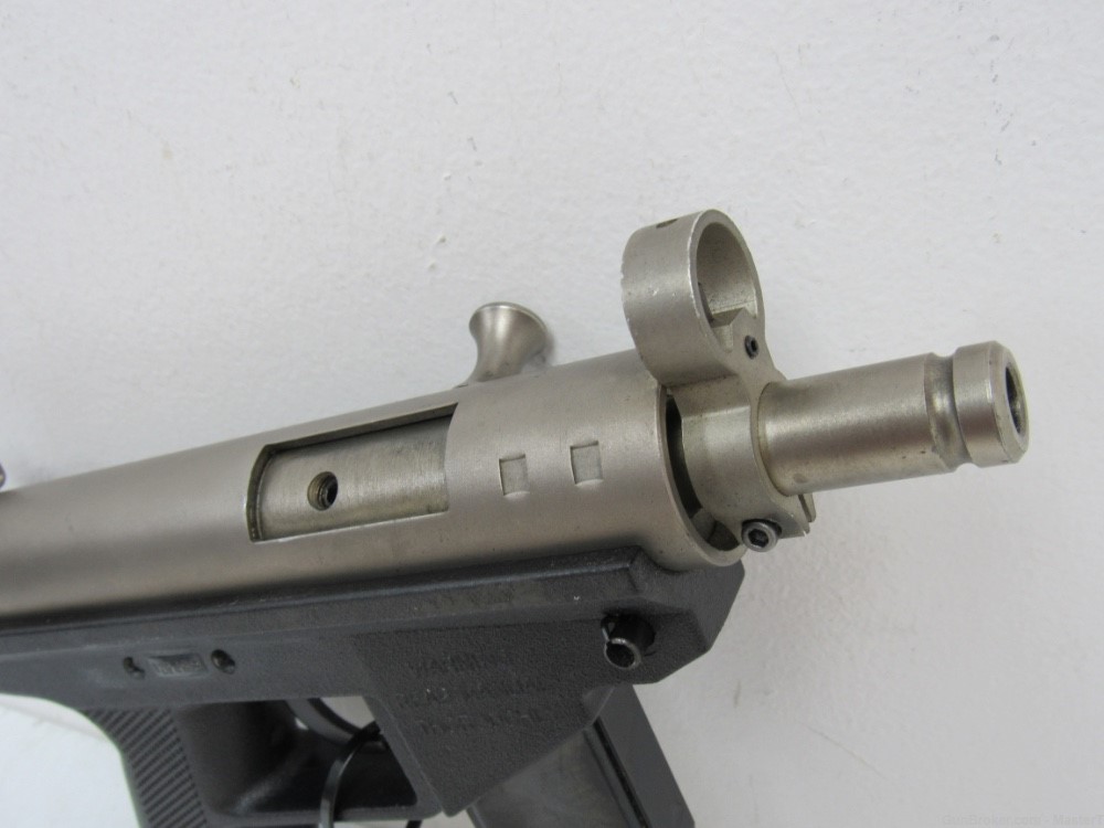  Nickel AA Arms Inc AP9 Pistol 9mm w/3”Brl $.01 Start No Reserve-img-5