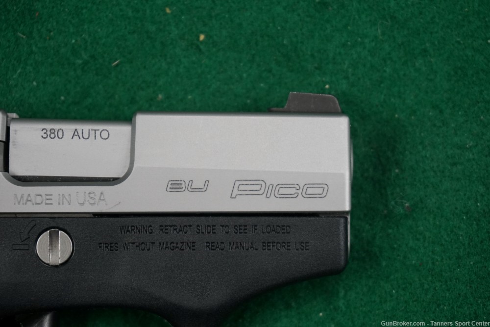 Beretta Pico Two-Tone INOX Slide 380 380acp 2.75" No Reserve $.01 Start-img-12
