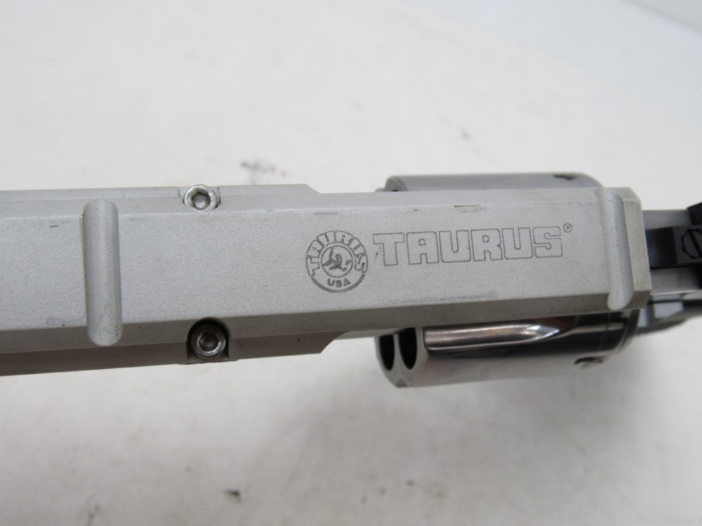 Taurus Model 44 Stainless 44 Mag Pre-Lock w/8 3/8”Ported Brl $.01 Start No -img-12