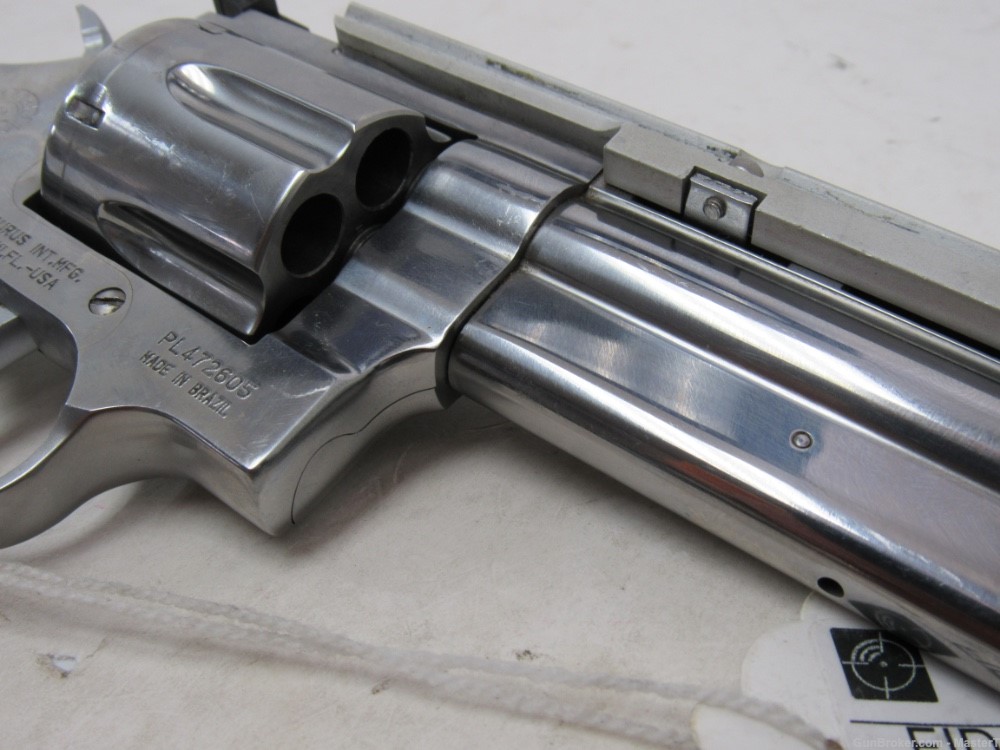 Taurus Model 44 Stainless 44 Mag Pre-Lock w/8 3/8”Ported Brl $.01 Start No -img-16