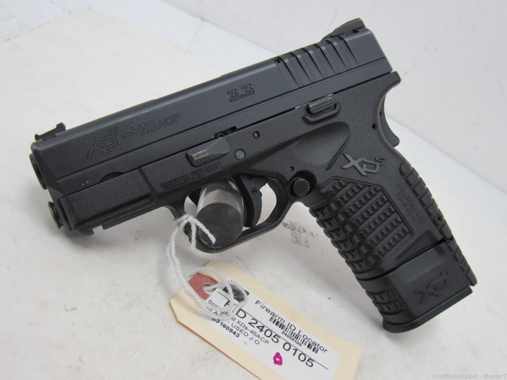 Springfield Armory XDS-45 3.3 $.01 Start No Reserve 45 acp-img-0