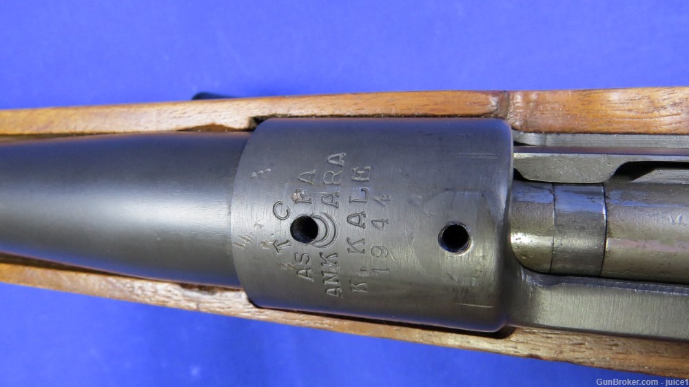 Asfa Ankara K.Kale Turkish Sporter 8mm Mauser Bolt Action Rifle - 1944 C&R-img-2
