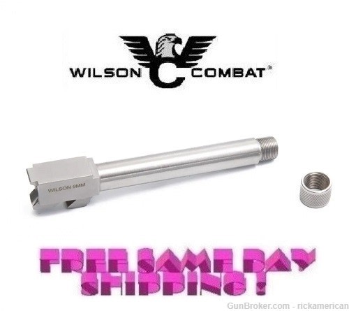 Wilson Combat Match Grade Drop In Threaded Barrel for 9mm NEW! # 767-img-0