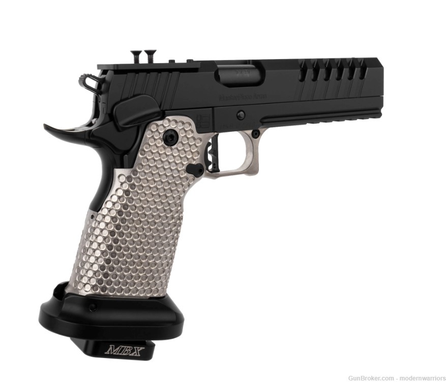 Masterpiece Arms DS9 LOC DS 1911 - 5" Bbl (9mm) RMR Footprint - BLK/Silver-img-3