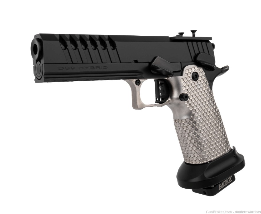 Masterpiece Arms DS9 LOC DS 1911 - 5" Bbl (9mm) RMR Footprint - BLK/Silver-img-2