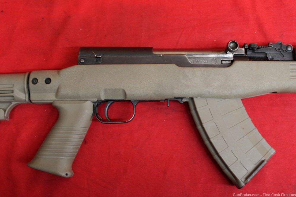 Yugoslavian SKS 7.62x39mm. Aftermarket stock Good Condition.-img-1