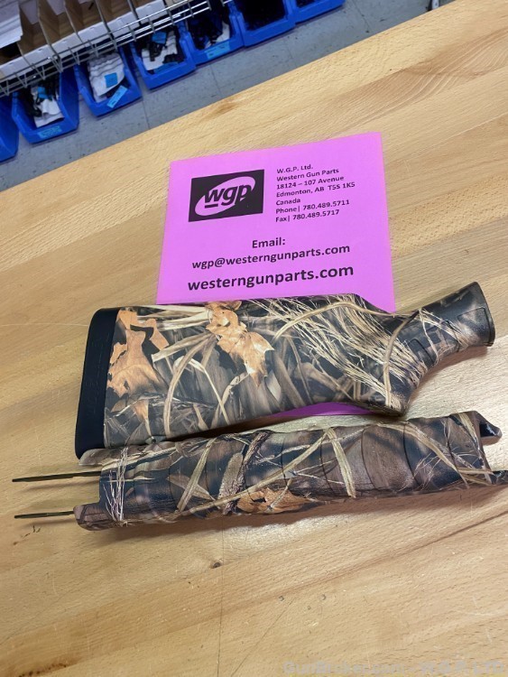 Remington parts, 887 stock set, camo-img-0