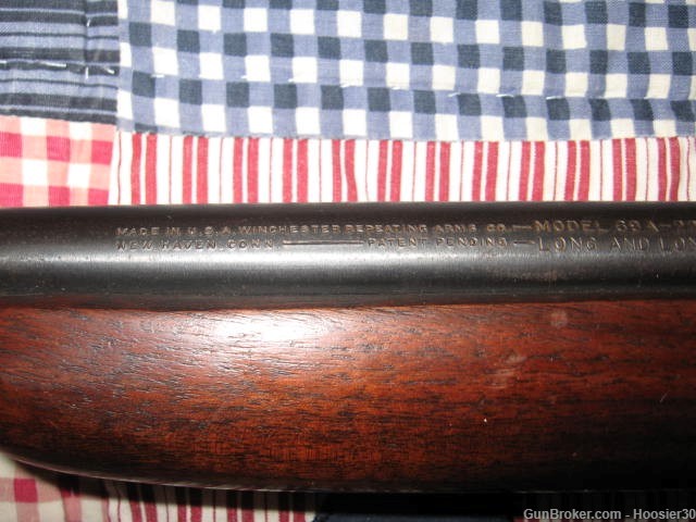 Winchester 69 (69A) 22 S-L-LR Mfg. 1935-63 Nice wood!-img-17