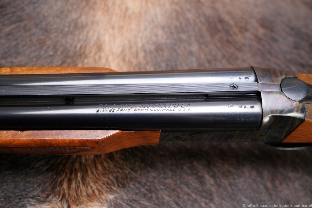 Savage Fox Model BSE Series H 20 GA 26” SxS Double Barrel Shotgun 1983-img-22