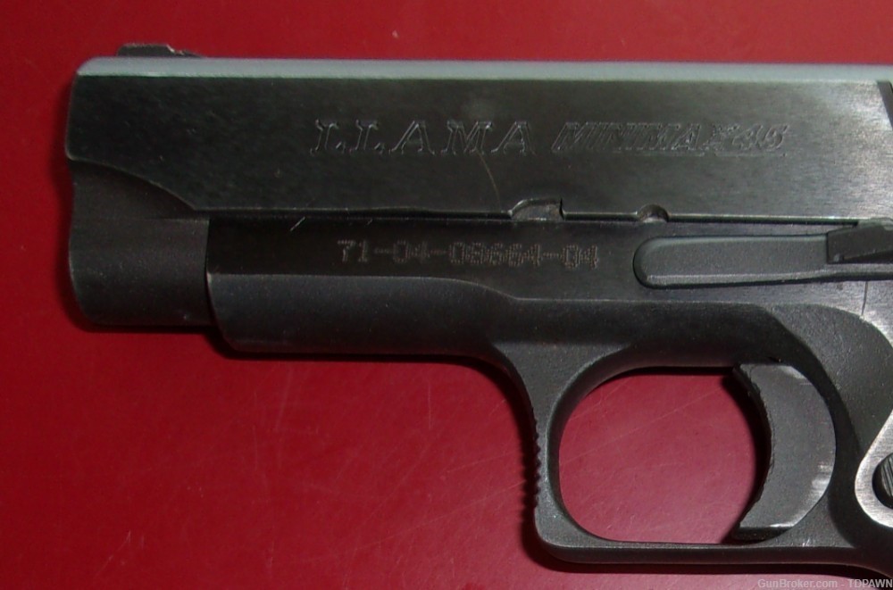 Llama Minimax 45 Compact 1911 Pistol .45acp Made in Spain Mid 1990's -img-2