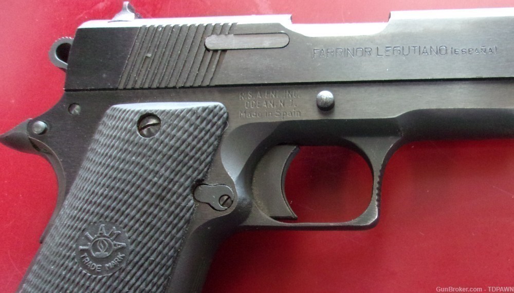 Llama Minimax 45 Compact 1911 Pistol .45acp Made in Spain Mid 1990's -img-5