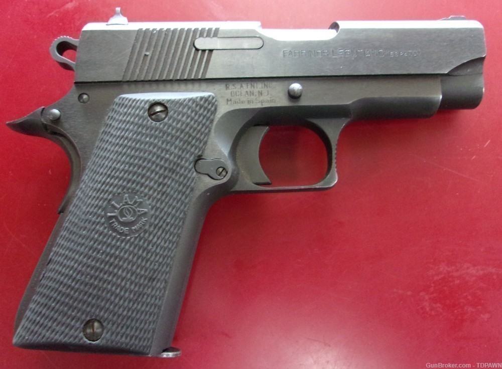 Llama Minimax 45 Compact 1911 Pistol .45acp Made in Spain Mid 1990's -img-4