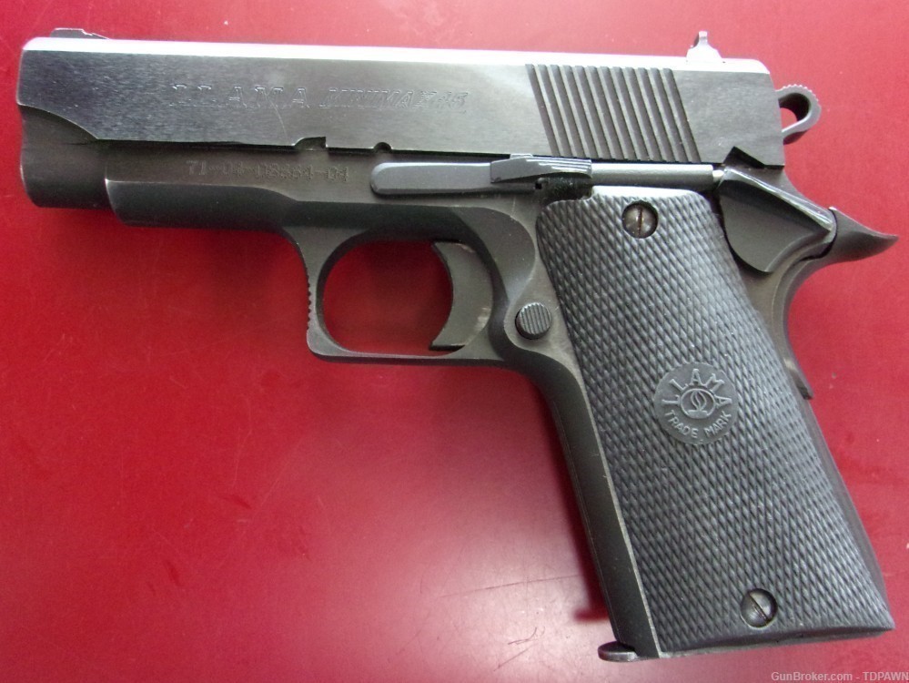 Llama Minimax 45 Compact 1911 Pistol .45acp Made in Spain Mid 1990's -img-1