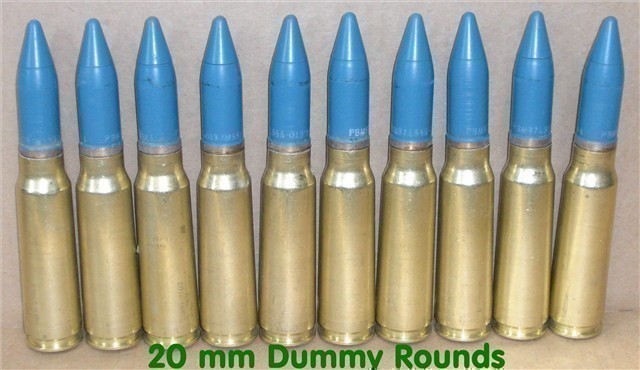 20 MM INERT DUMMY  SHELL -BRASS HULL-img-0