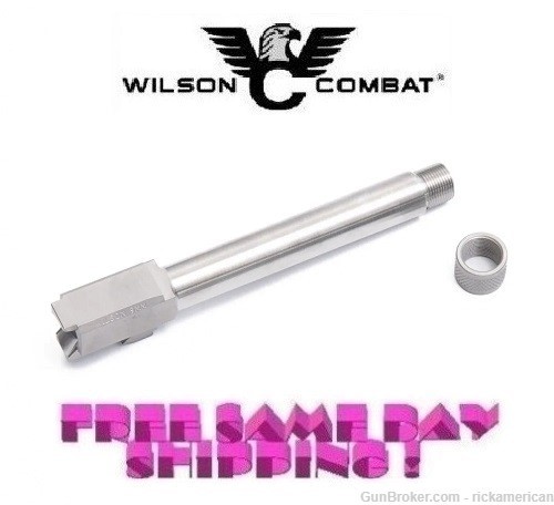 Wilson Combat Match Grade Full Fit Barrel for 9mm Glock 17 977-img-0