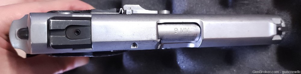Smith & Wesson Model 5946 S&W Stainless 9mm SS DAO 4" Layaway-img-8