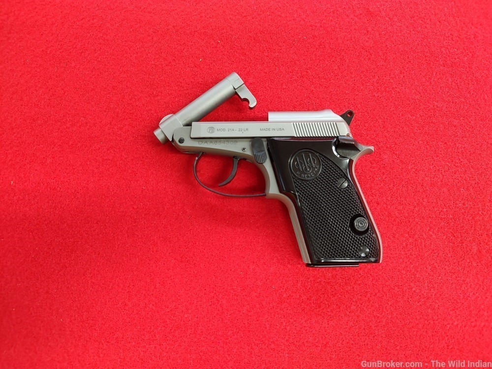 BERETTA 21 BOBCAT .22LR 2.4" FS 7-SHOT INOX BLACK POLYMER-img-0