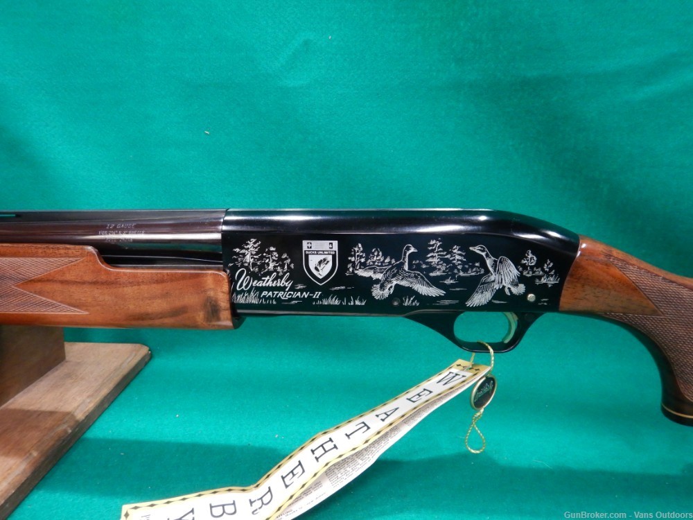 Weatherby Patrician II Ducks Unlimited 12 Ga Shotgun W/ Hard Case-img-8