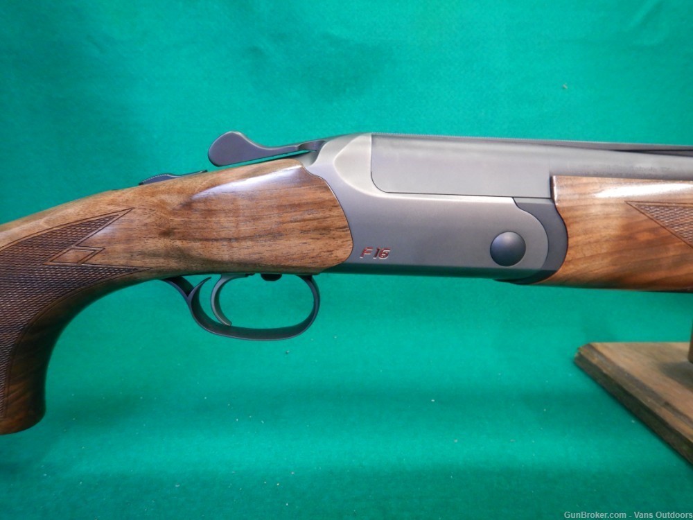 Blaser F16 12ga 3" 30" O/U Shotgun A1604S30 New In Hard Case-img-6