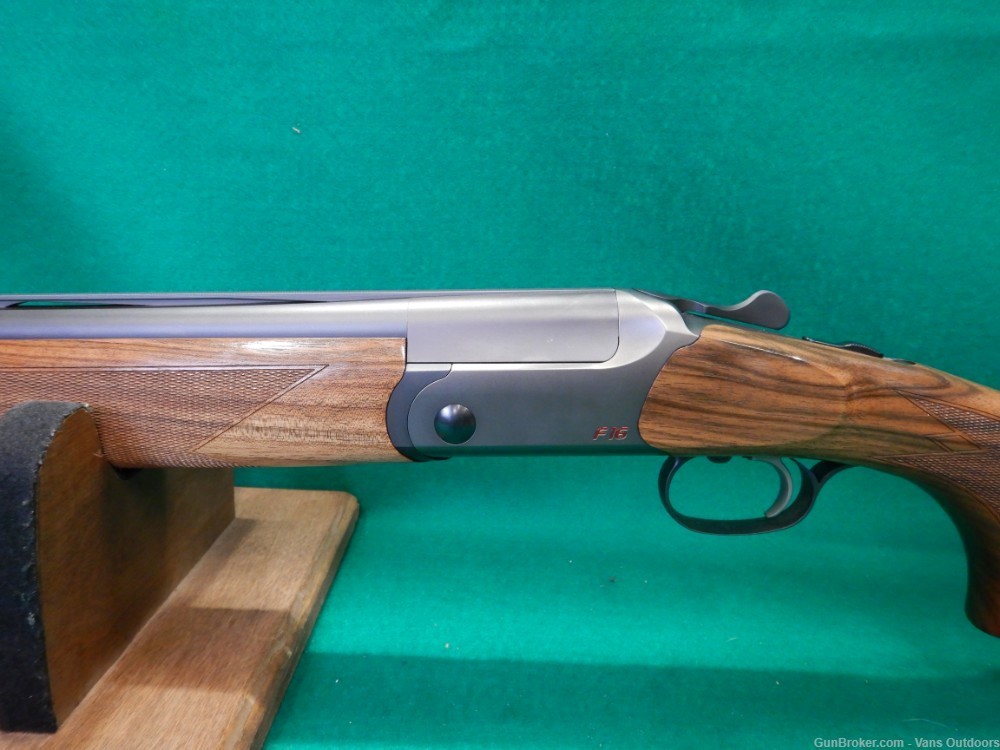 Blaser F16 Sporting Standard 12ga 32" Grade 2 Wood O/U Shotgun New A1600S32-img-8