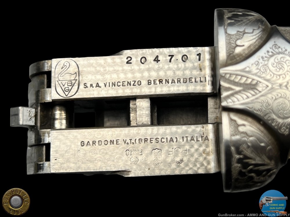 BERNADELLI ROMA 4 20 GAUGE SXS SHOTGUN - 9-PIN SIDEPLATE SCROLL ENGRAVED-img-29
