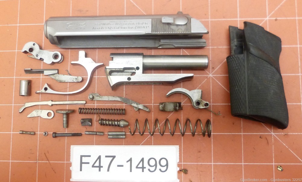 Walther PPK/S .380, Repair Parts F47-1499-img-0