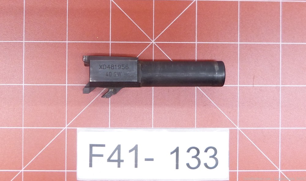 Springfield XD-40 Sub-Compact .40, Repair Parts F41-133-img-2