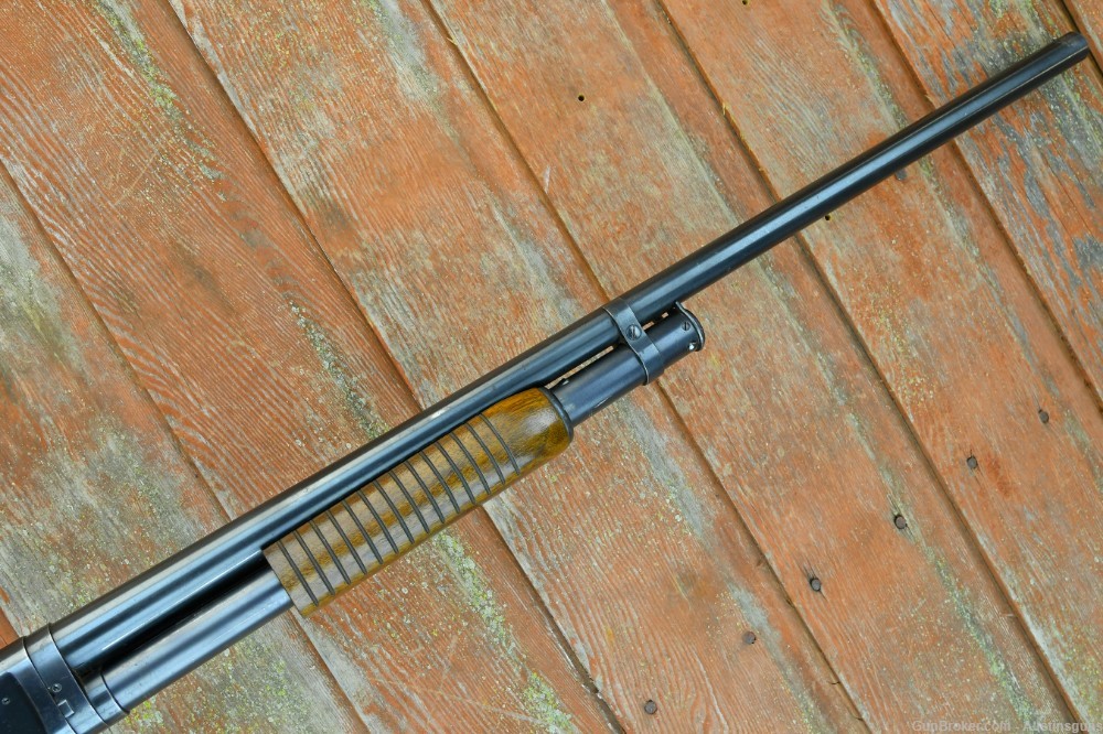 FINE Winchester Model 1897 Shotgun - 12 GA -*NICE ORIG. BLUE*-img-3