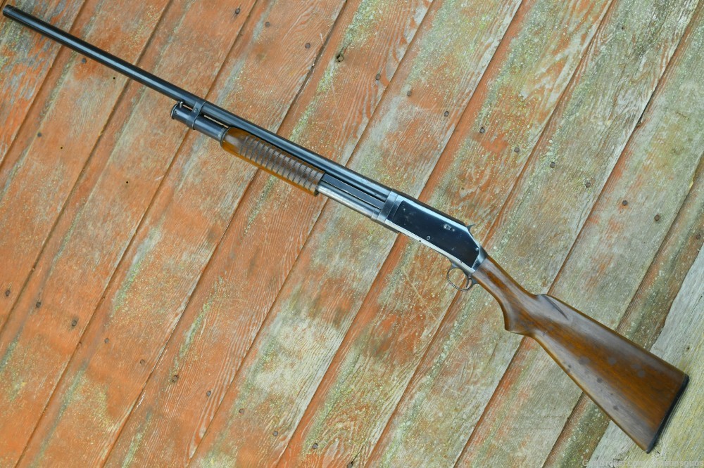 FINE Winchester Model 1897 Shotgun - 12 GA -*NICE ORIG. BLUE*-img-11