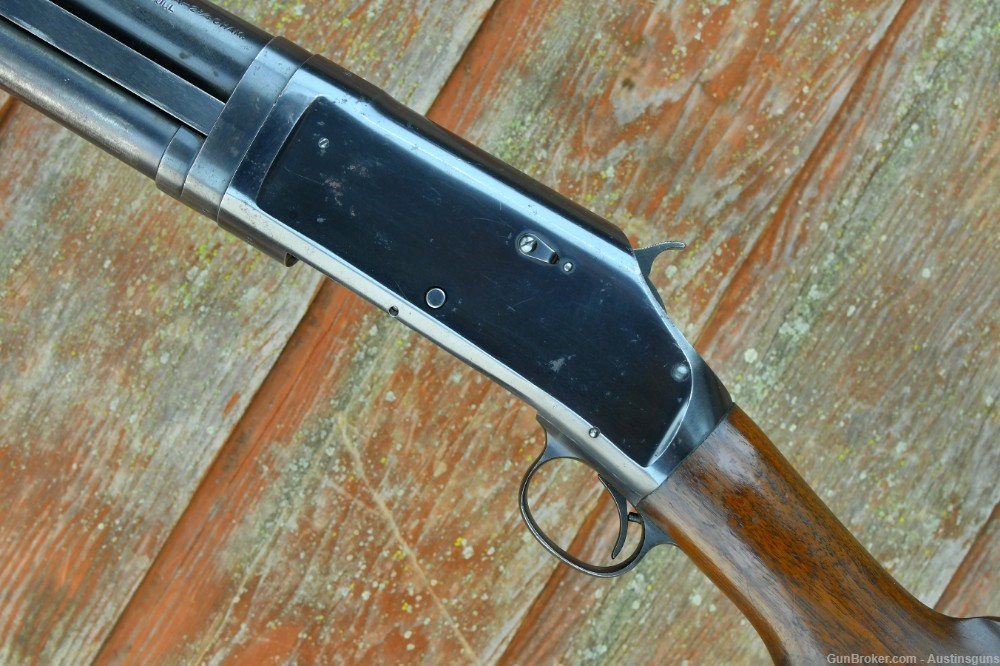 FINE Winchester Model 1897 Shotgun - 12 GA -*NICE ORIG. BLUE*-img-14