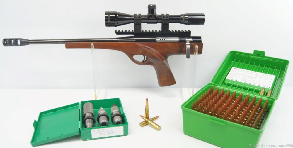 Wichita Arms Silhouette, 7mm IHMSA, Burris Pistol Scope, Reloading Dies-img-23