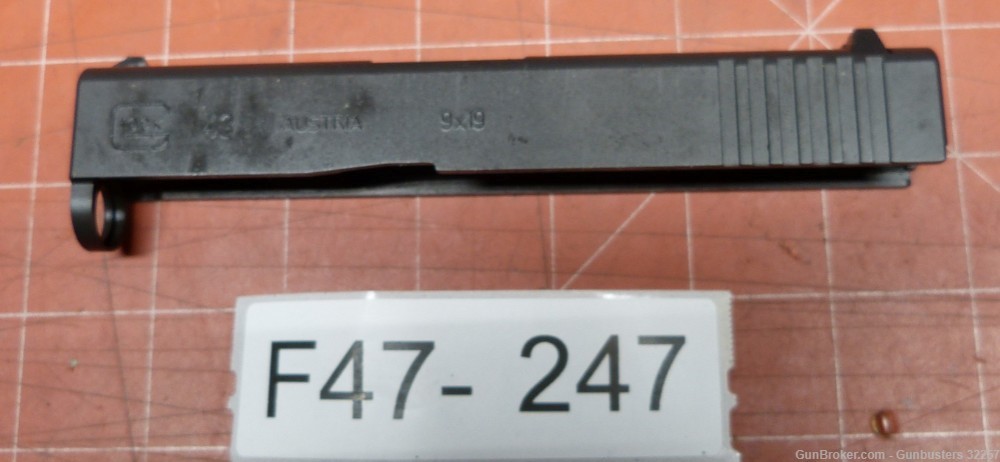 Glock 43 Unknown Gen 9MM, Repair Parts F47-247-img-5