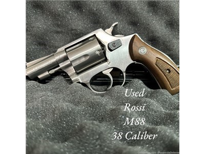 ROSSI M88  38 CALIBER REVOLVER USED NO RESERVE HIGH BIDDER 