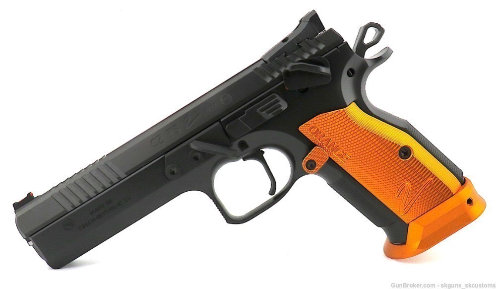 PENNY AUCTION! NEW MODEL CZ TS 2 ORANGE 9mm 20rds x3 MAGS SKU: 91266-img-14