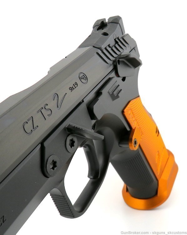 PENNY AUCTION! NEW MODEL CZ TS 2 ORANGE 9mm 20rds x3 MAGS SKU: 91266-img-3
