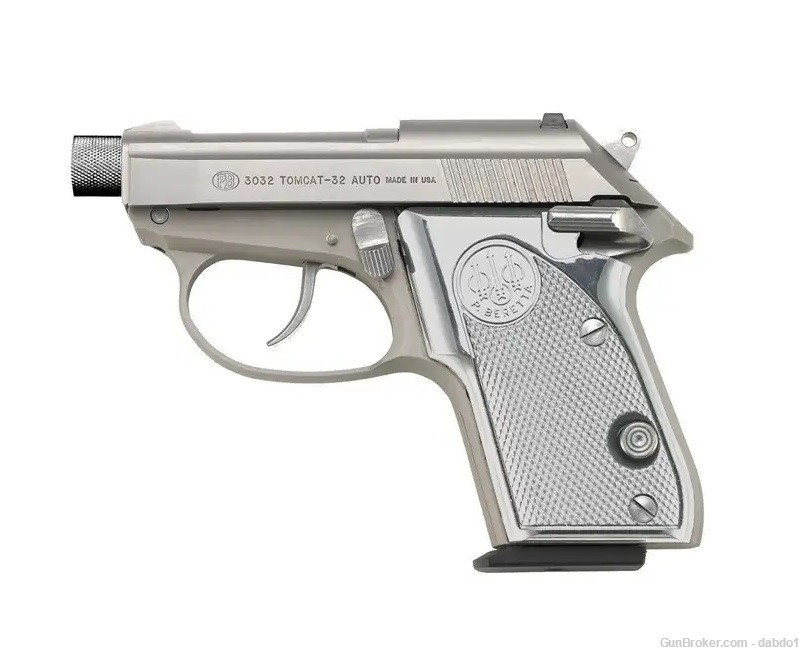 Beretta 3032 TOMCAT COVERT 32ACP GHOSTBUSTER# 2.9" TIP-UP BARREL-img-0