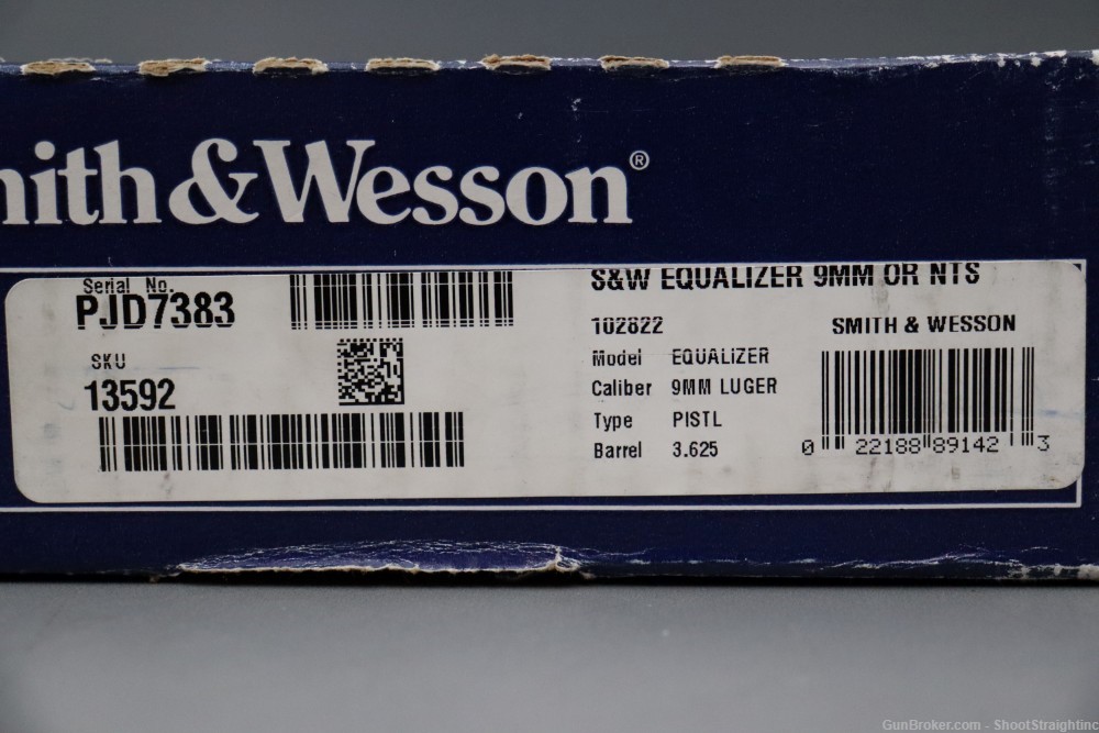 Smith & Wesson Equalizer 9mm 3.675" w/Box-img-17