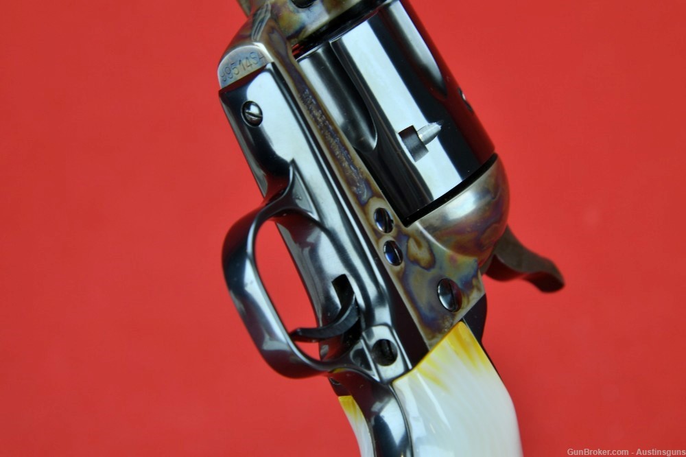 MINTY, EARLY 3rd Gen Colt Single Action Army - .45 - *REAL MOTHER OF PEARL*-img-36