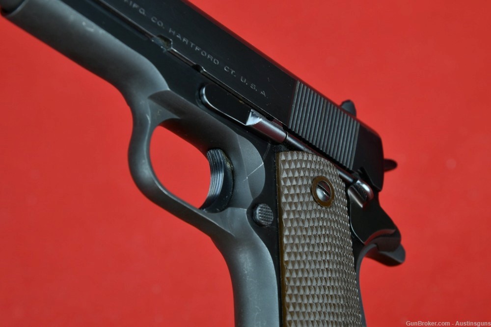 MINTY, EARLY Pre-70 Series Colt - 38 Super - “FAT BARREL” - 1911-img-25