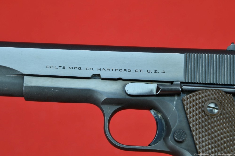 MINTY, EARLY Pre-70 Series Colt - 38 Super - “FAT BARREL” - 1911-img-20