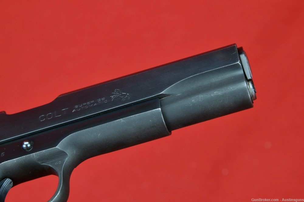MINTY, EARLY Pre-70 Series Colt - 38 Super - “FAT BARREL” - 1911-img-10