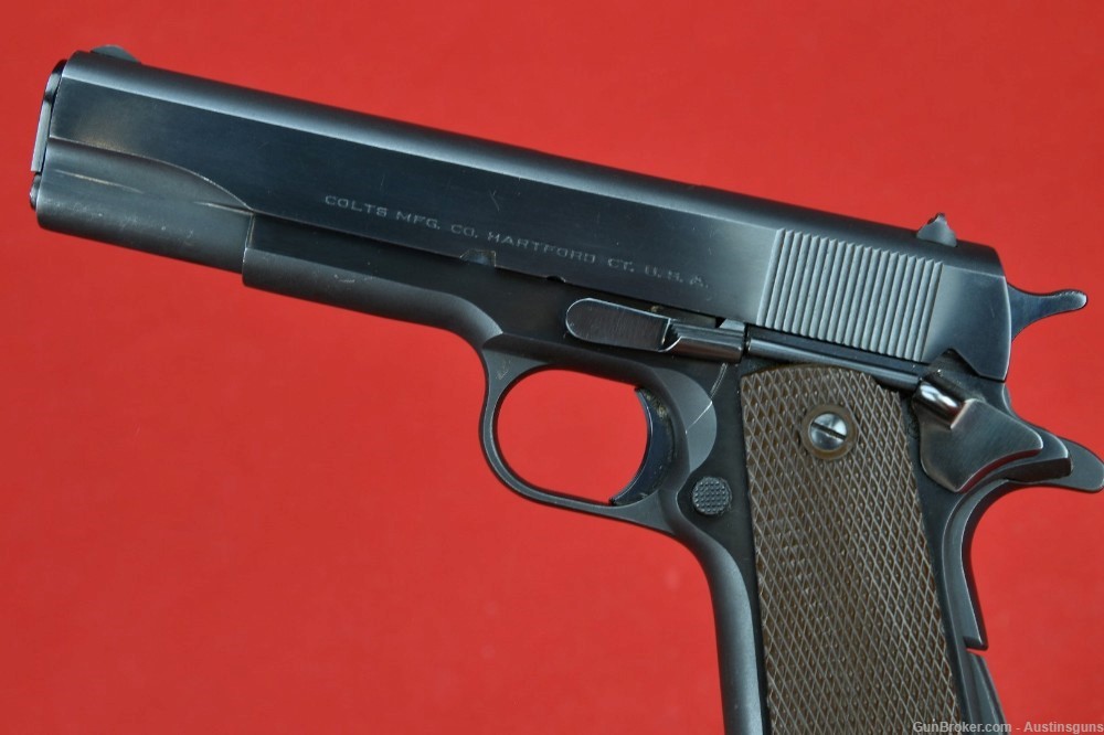 MINTY, EARLY Pre-70 Series Colt - 38 Super - “FAT BARREL” - 1911-img-16