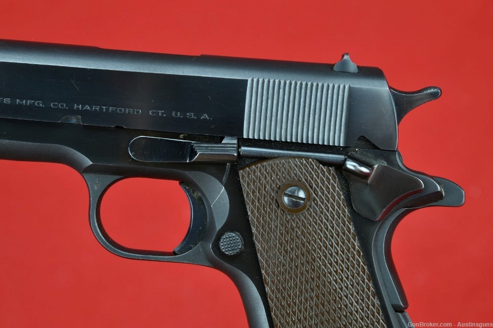 MINTY, EARLY Pre-70 Series Colt - 38 Super - “FAT BARREL” - 1911-img-17