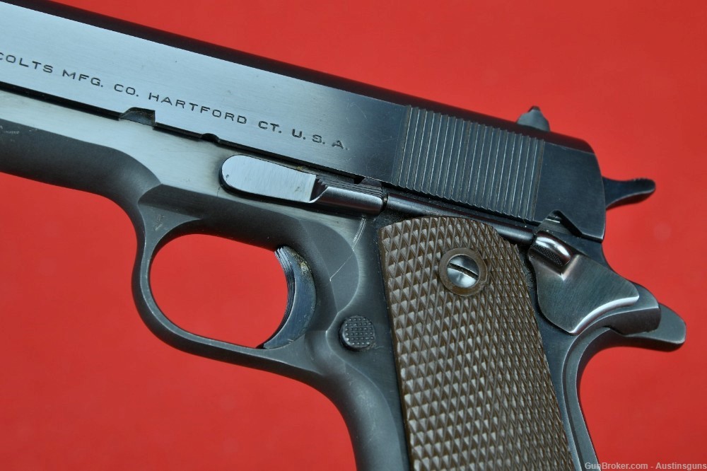MINTY, EARLY Pre-70 Series Colt - 38 Super - “FAT BARREL” - 1911-img-21