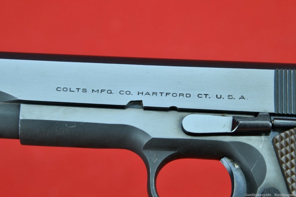 MINTY, EARLY Pre-70 Series Colt - 38 Super - “FAT BARREL” - 1911-img-4