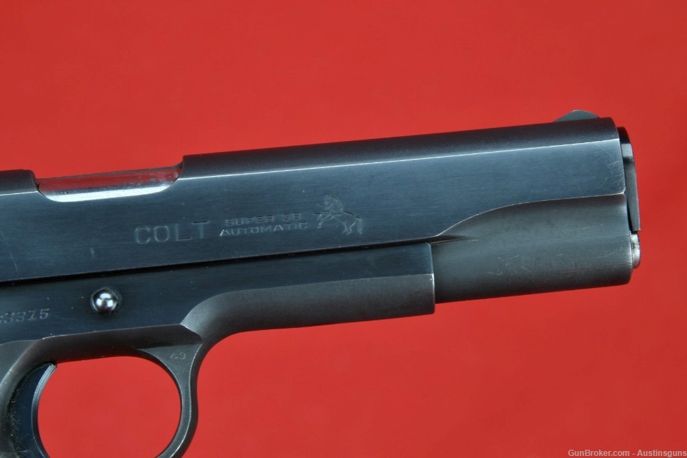 MINTY, EARLY Pre-70 Series Colt - 38 Super - “FAT BARREL” - 1911-img-6