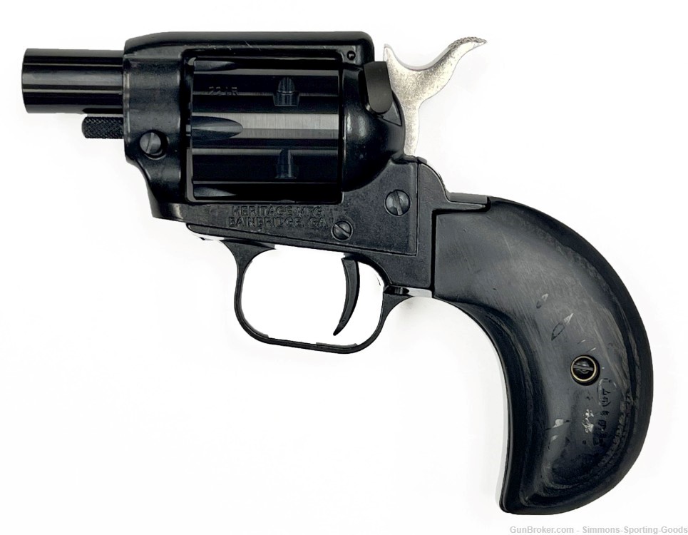 Heritage Barkeep (BK22B1BHBD) 1.68" 22LR 6Rd Boot Revolver - Black-img-0