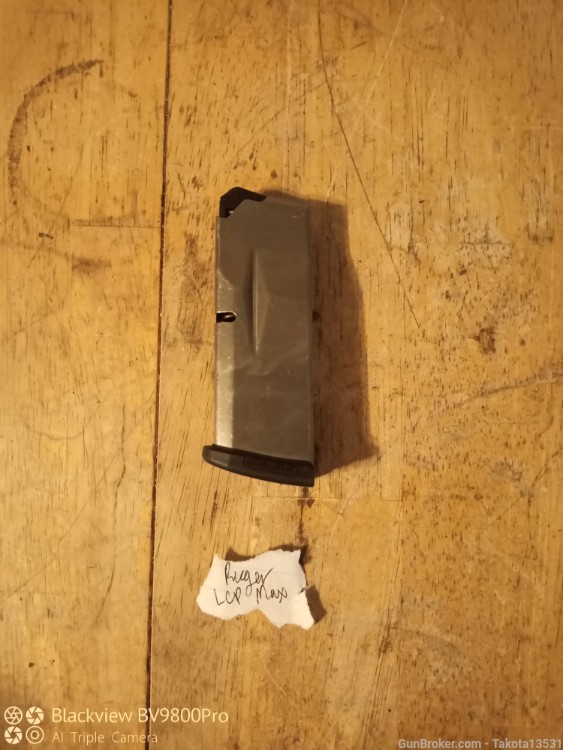 Factory Ruger LCP Max 10rd 9mm Stainless Magazine -img-0