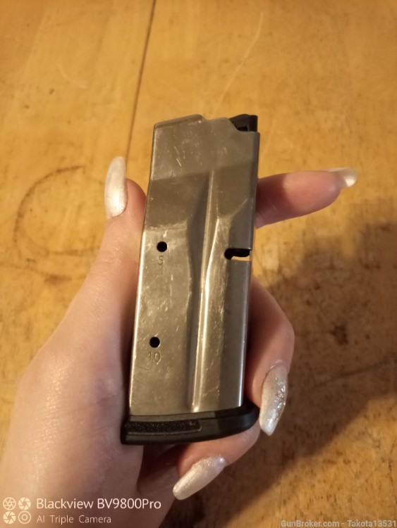 Factory Ruger LCP Max 10rd 9mm Stainless Magazine -img-6